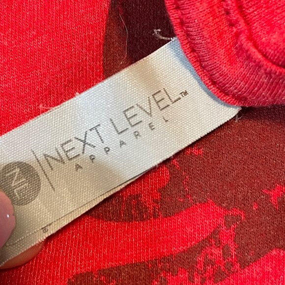 PeteFest Red T-Shirt Elephants Graphic Next Level Apparel Small Suicide awarenes - Picture 3 of 6